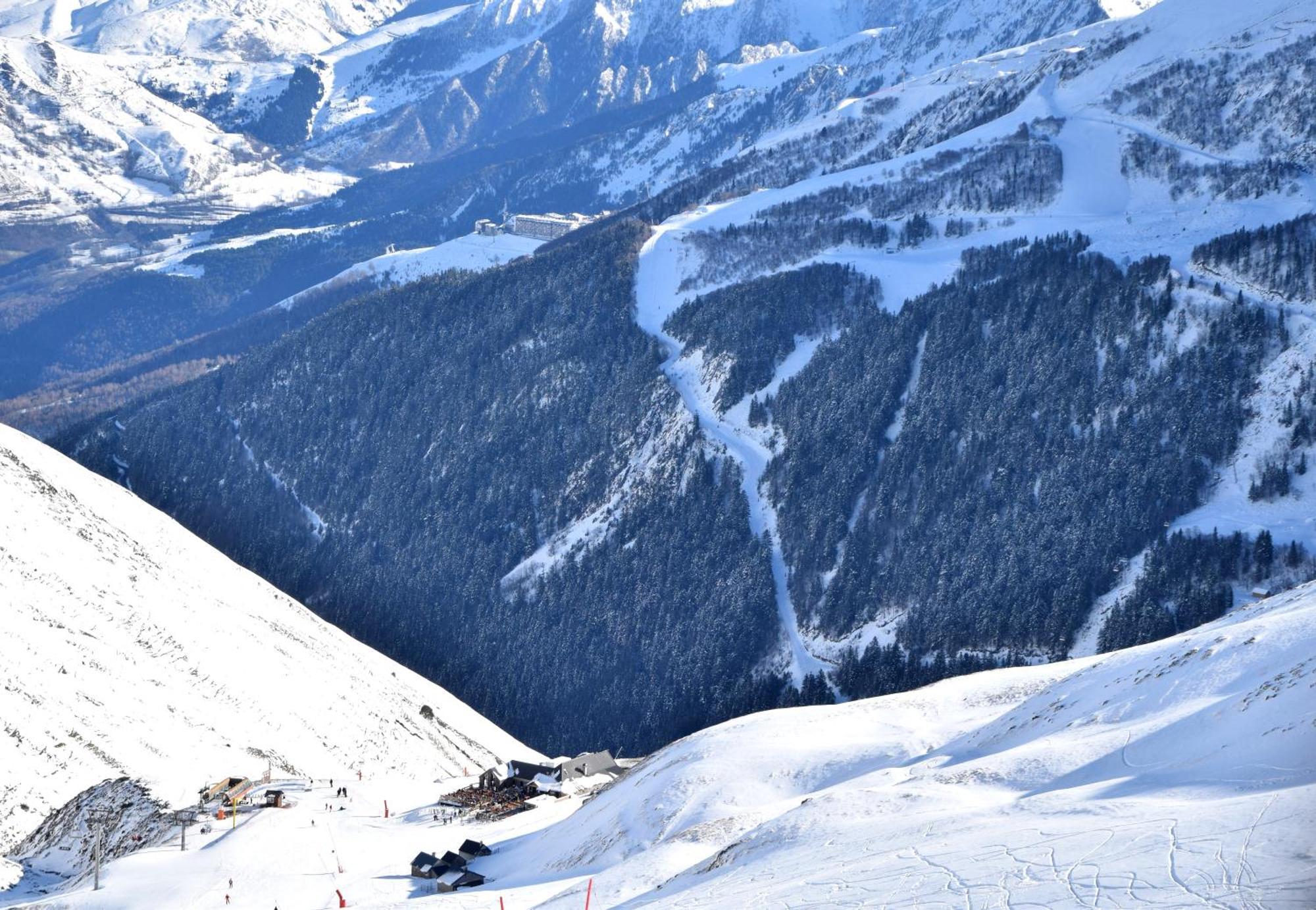 Hotel Les Arches Saint-Lary-Soulan Exterior foto